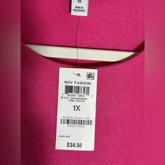 Bar III Plus Size Cross-Hem Sleeveless Cropped Top, Size, 1X - Picture 2 of 4